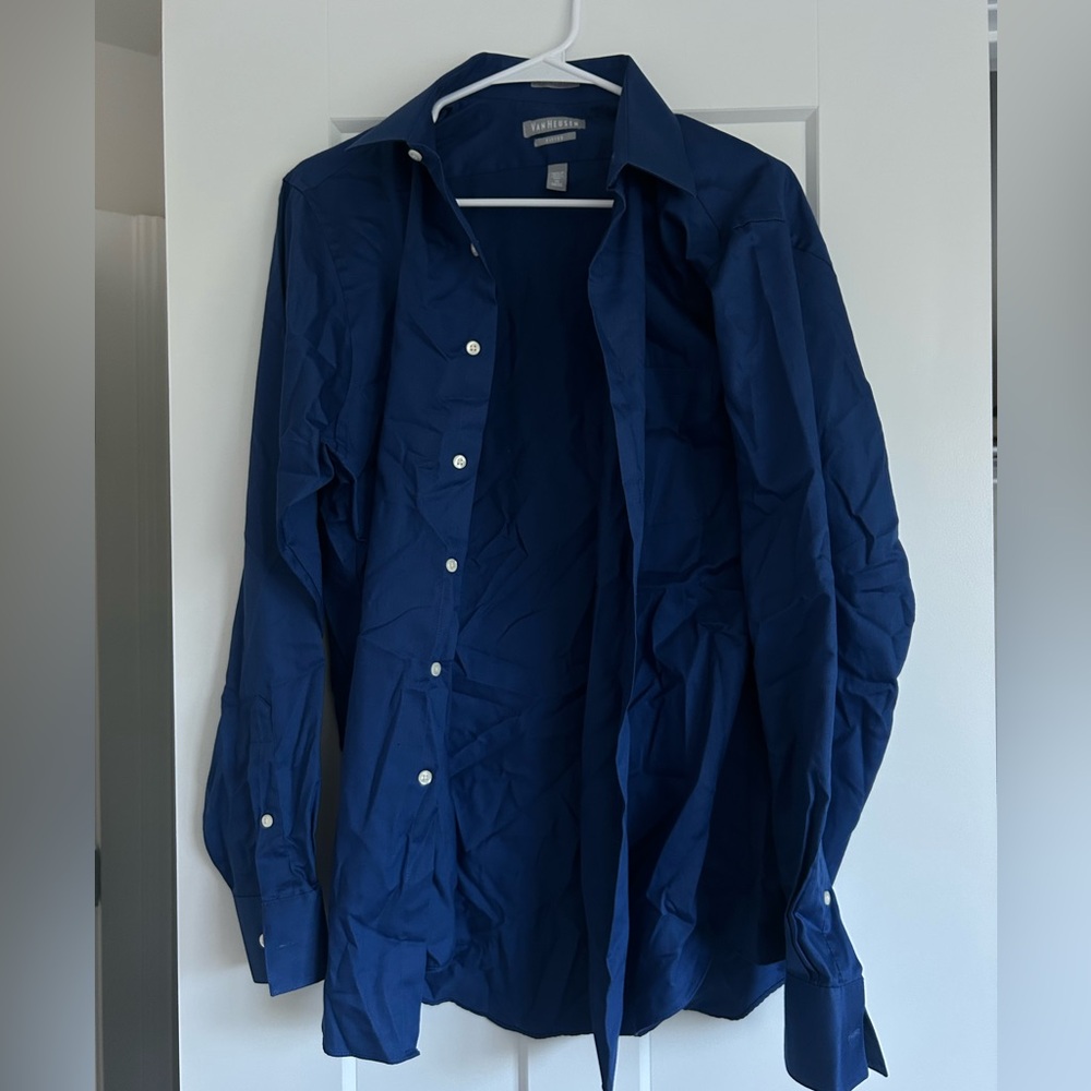 Van Heusen Blue Dress Shirt